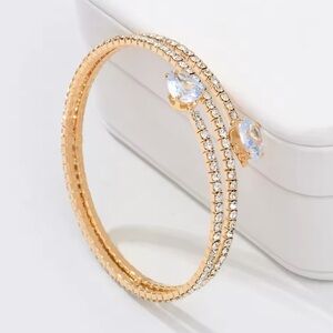 Gold Filled Cubic Zirconia Bracelet
